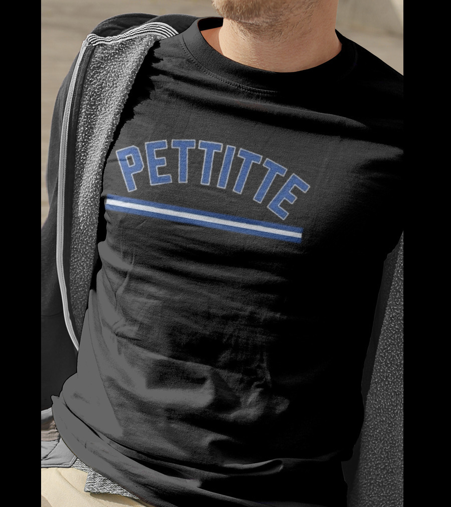 Pettitte New York Team Blue Arch T-Shirt