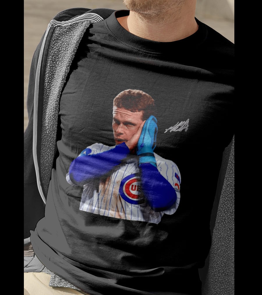 Chicago Cubs Pete Crow Armstrong Night Night Celebration T-Shirt