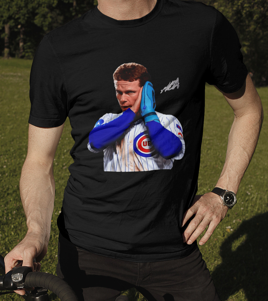 Chicago Cubs Pete Crow Armstrong Night Night Celebration T-Shirt