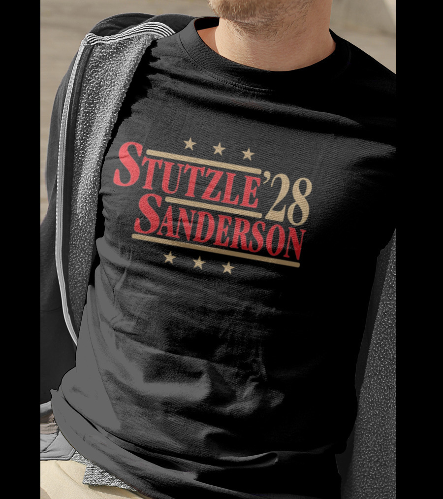 Stutzle Sanderson '28 Stars Ottawa Senators T-Shirt