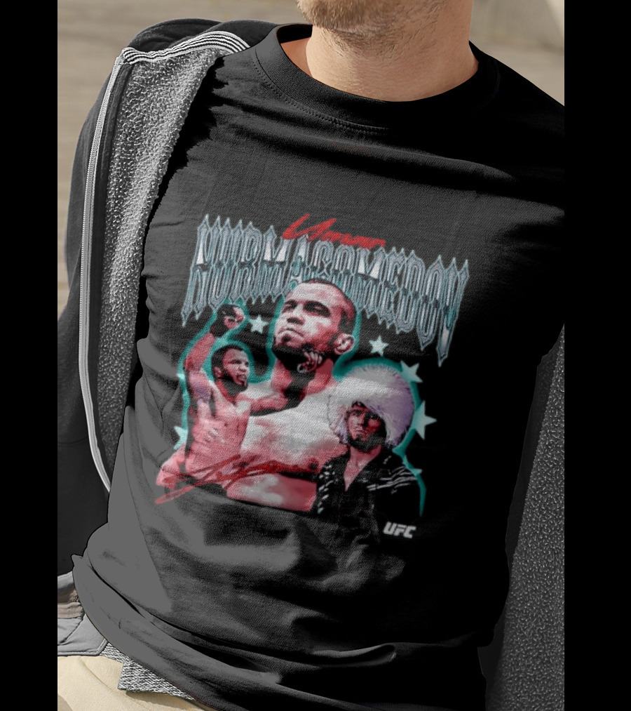 Umar Nurmagomedov UFC Trio Stars Signature T-Shirt