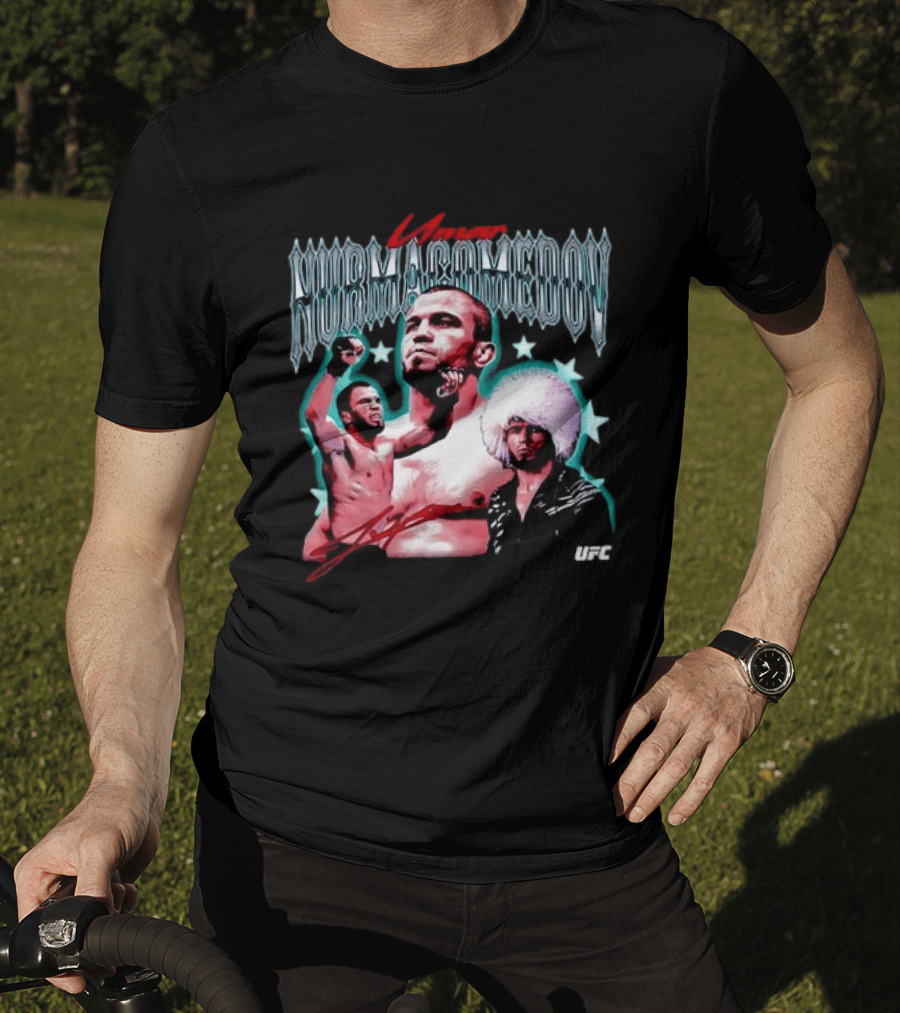 Umar Nurmagomedov UFC Trio Stars Signature T-Shirt