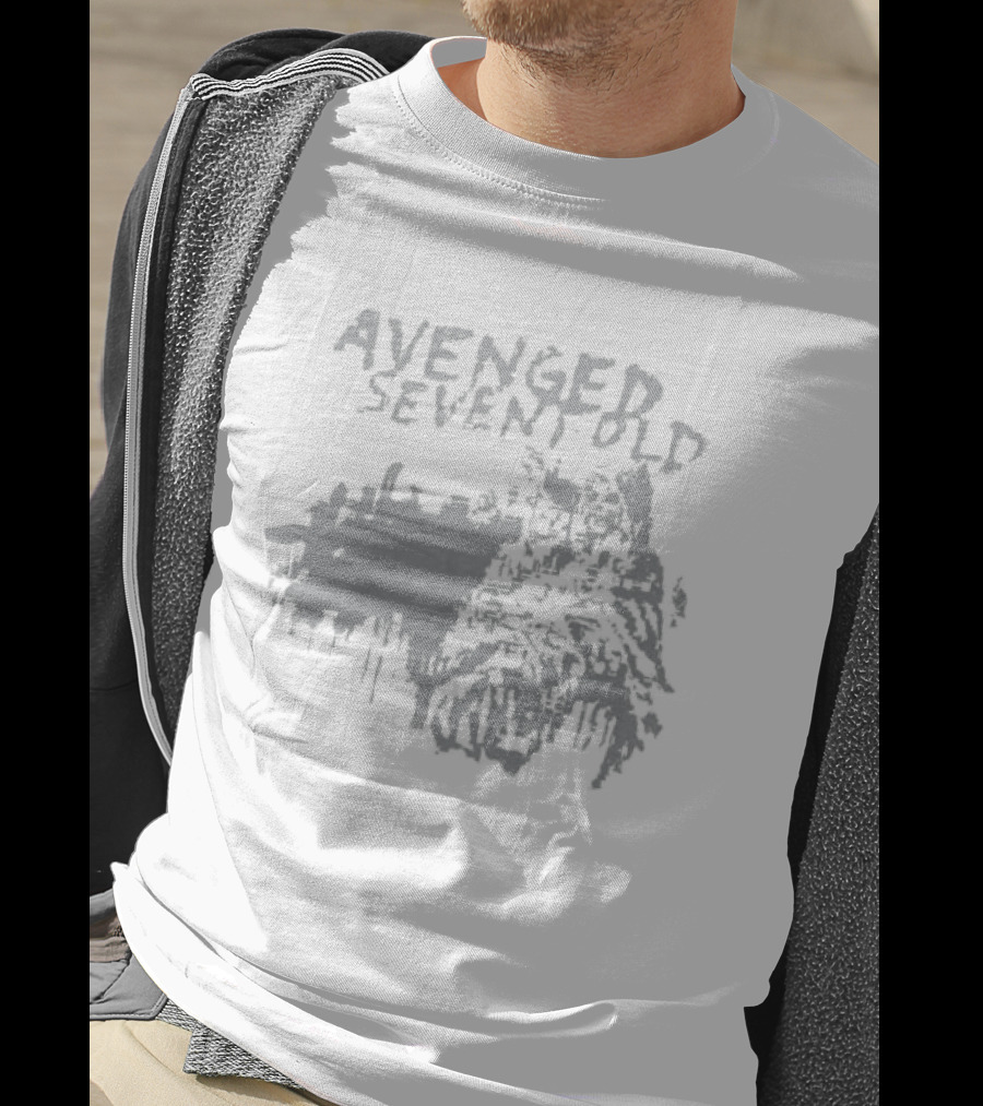 Avenged Sevenfold A7X World Europe Tour Libad T-Shirt