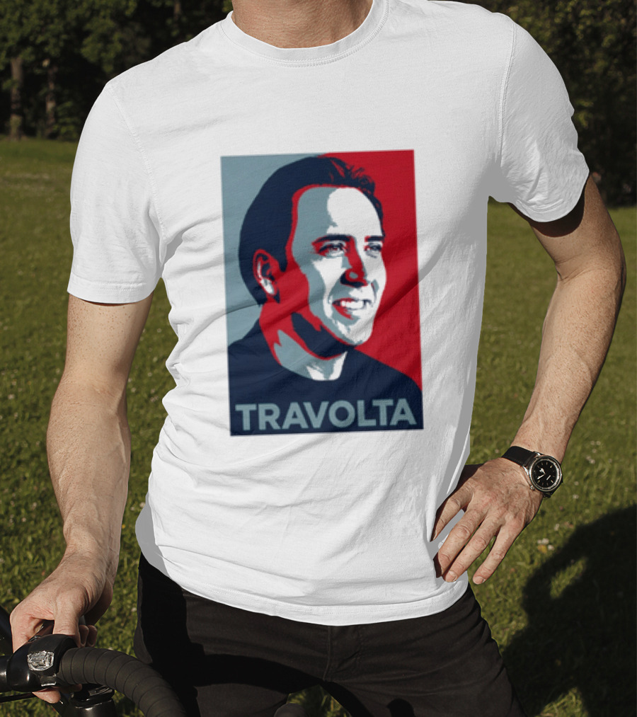 Nicolas Cage Travolta Hope Face Off Image T-Shirt