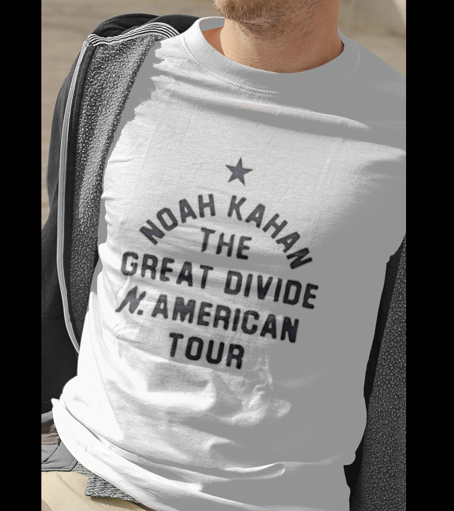 Noah Kahan The Great Divide North American Tour Merchandise T-Shirt