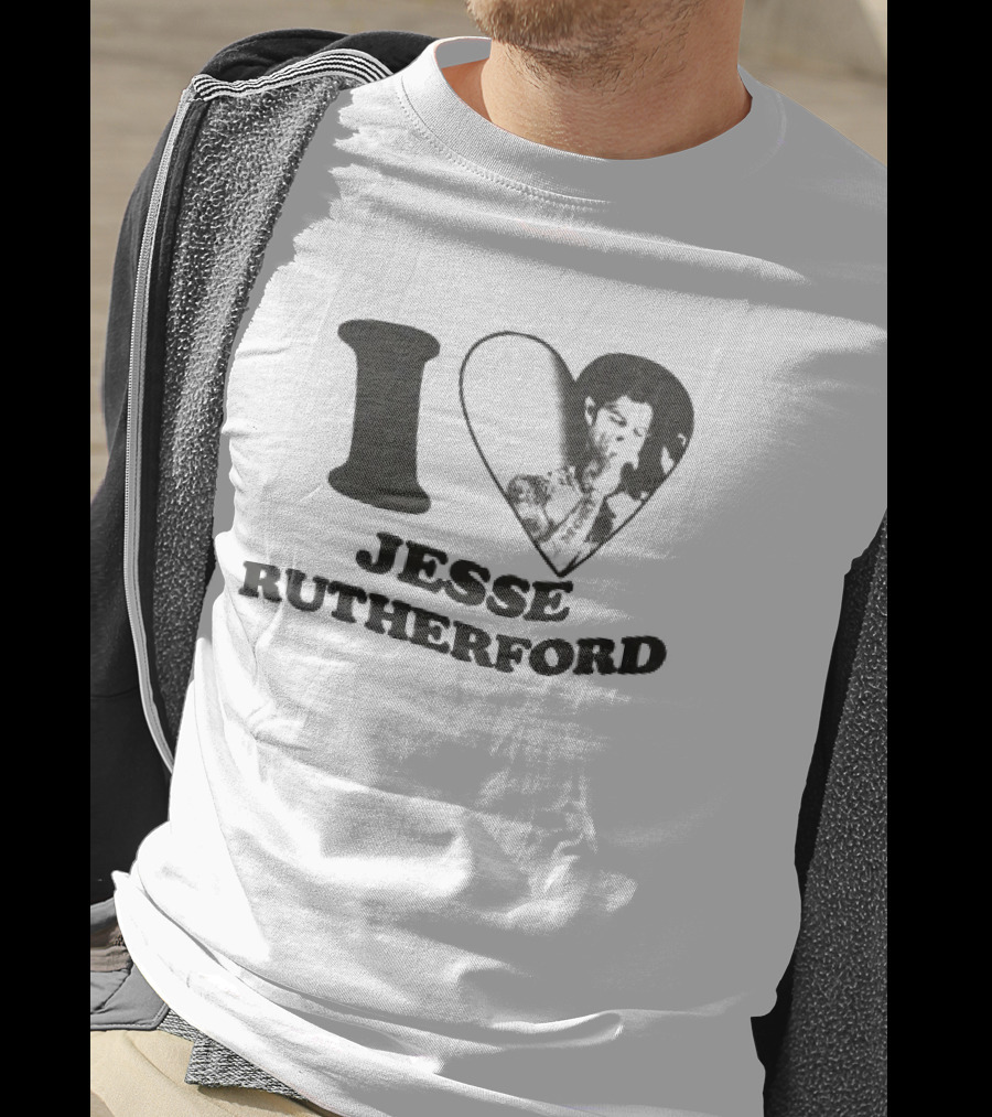 I Heart Jesse Rutherford Fan Appreciation T-Shirt