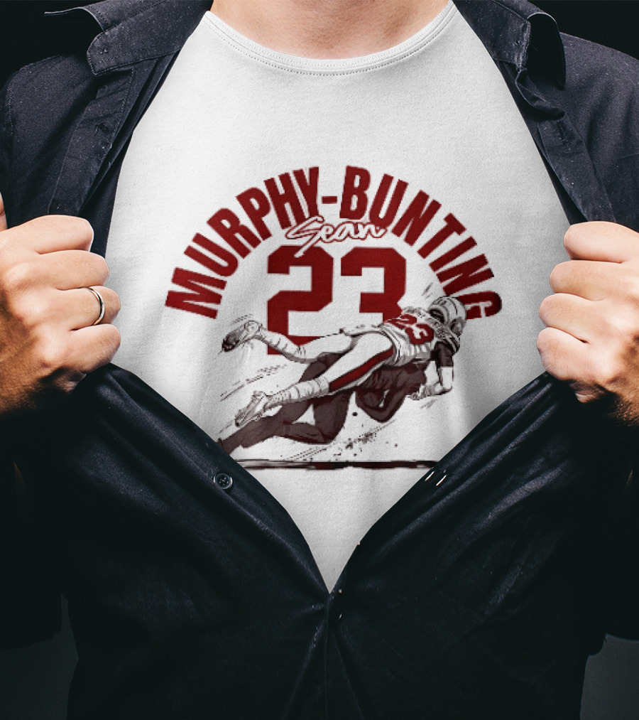 Murphy Bunting Sean 23 Arizona Football Athlete T-Shirt