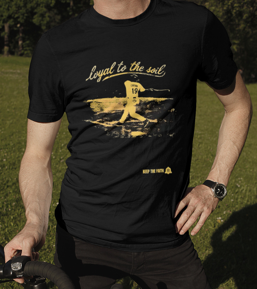 Loyal To The Soil 2026 Tony Gwynn San Diego Keep The Faith T-Shirt