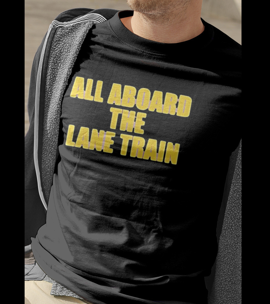 All Aboard The Lane Train Atlanta Braves T-Shirt