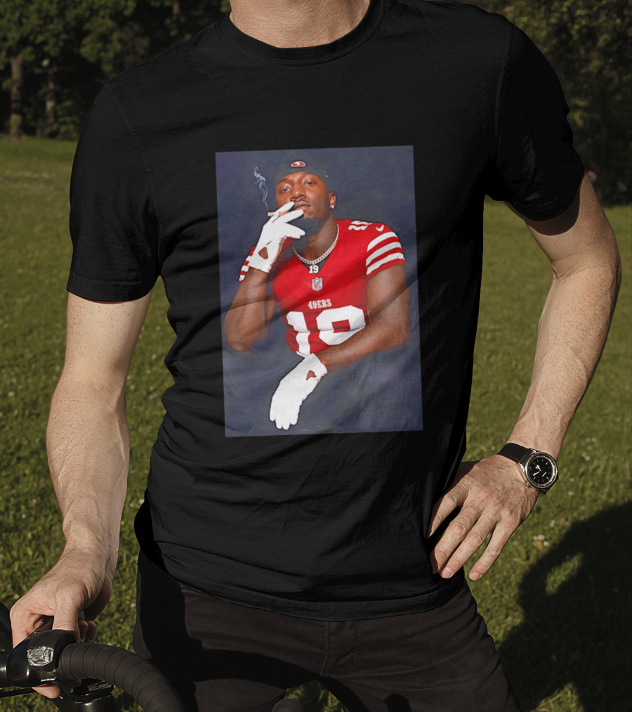 Deebo Samuel 19 NFL San Francisco 49ers Smoking T-Shirt