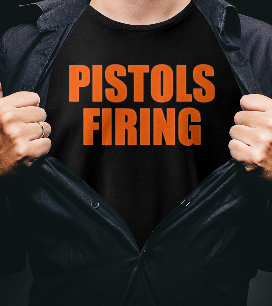 Pistols Firing Oklahoma State Cowboys T-Shirt