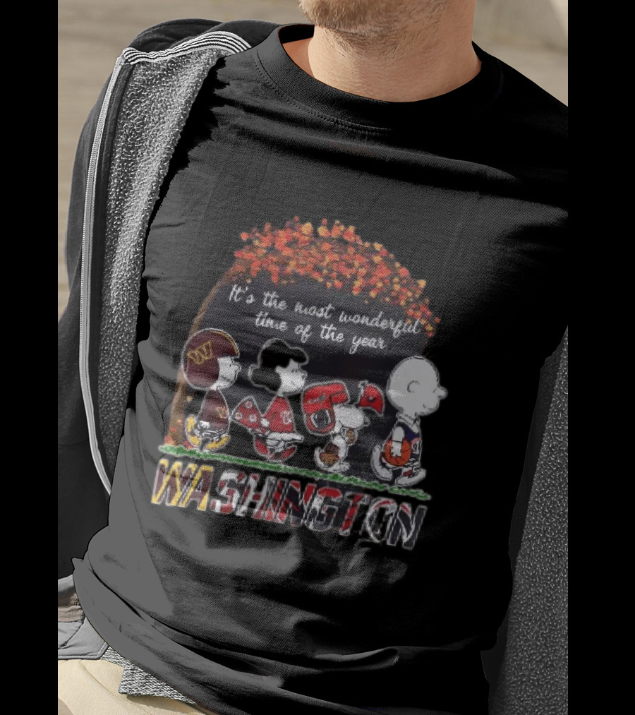 It’s The Most Wonderful Time Of The Year Washington Peanuts T-Shirt