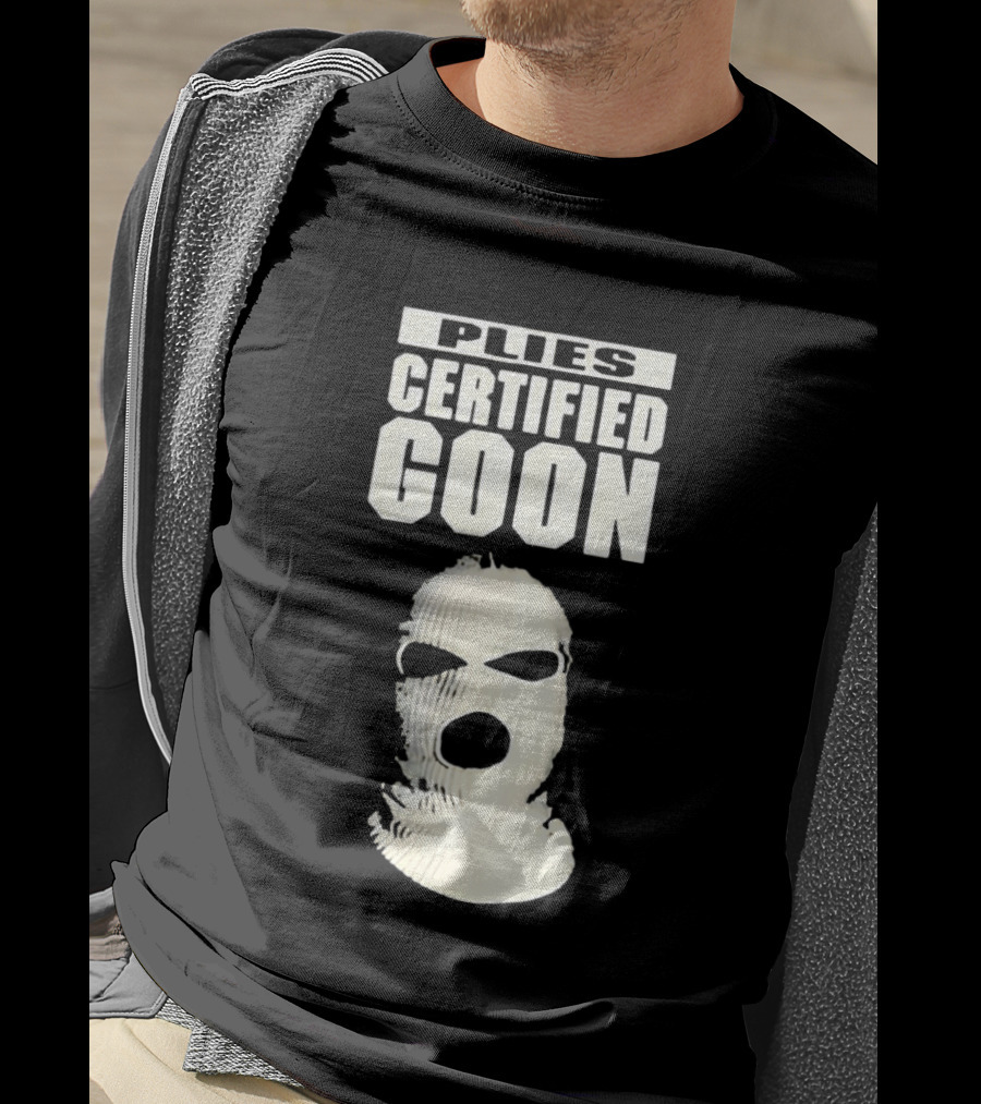 Plies Certified Goon Ski Mask T-Shirt