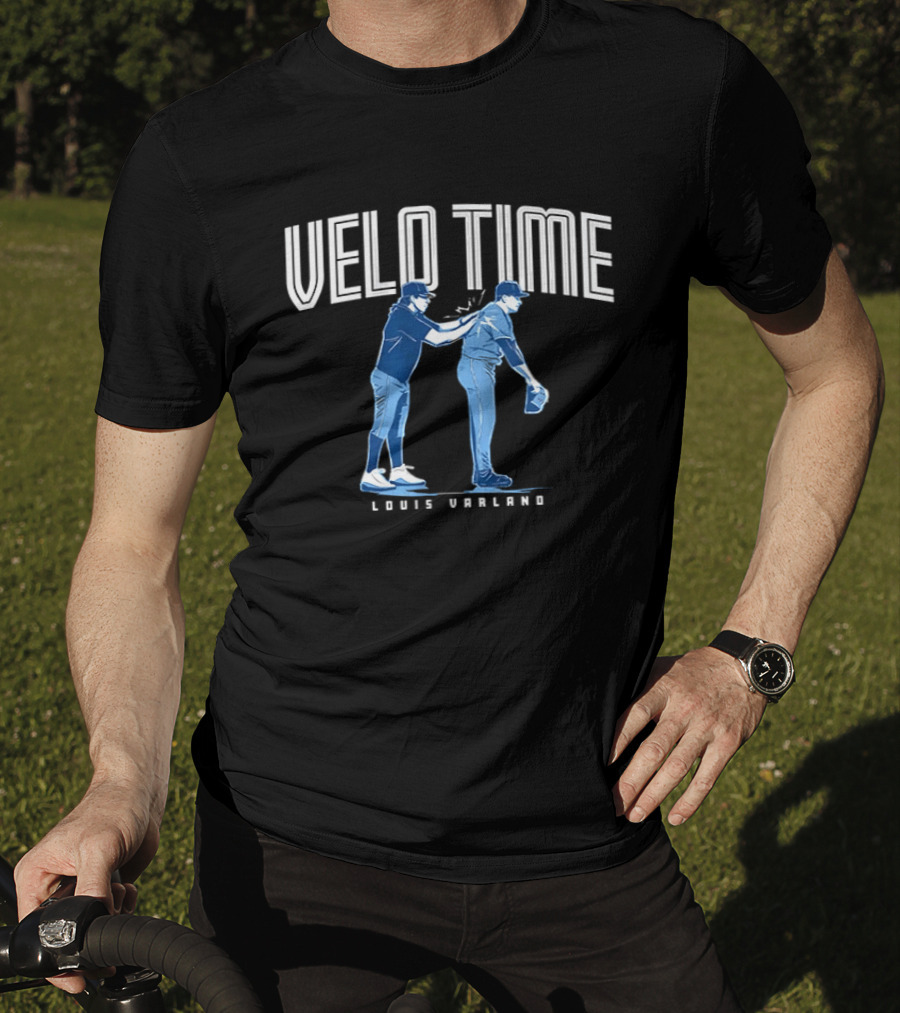 Velo Time Louis Varland Toronto Baseball T-Shirt