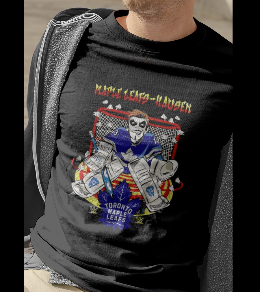 Toronto Maple Leafs Hausen Very Nice Very Evil Hockey Goalie T-Shirt
