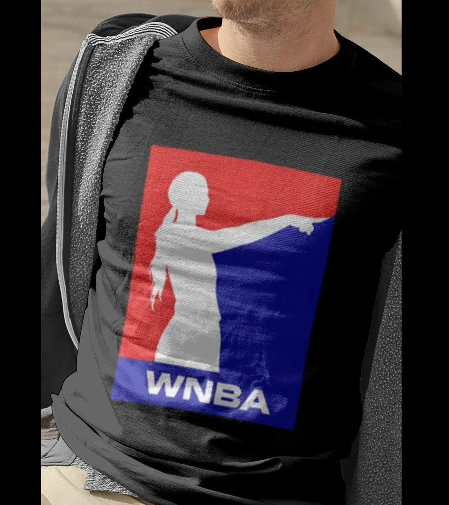 WNBA Red And Blue Sophie Cunningham Basketball T-Shirt