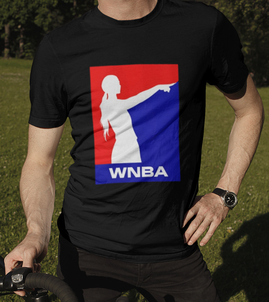 WNBA Red And Blue Sophie Cunningham Basketball T-Shirt