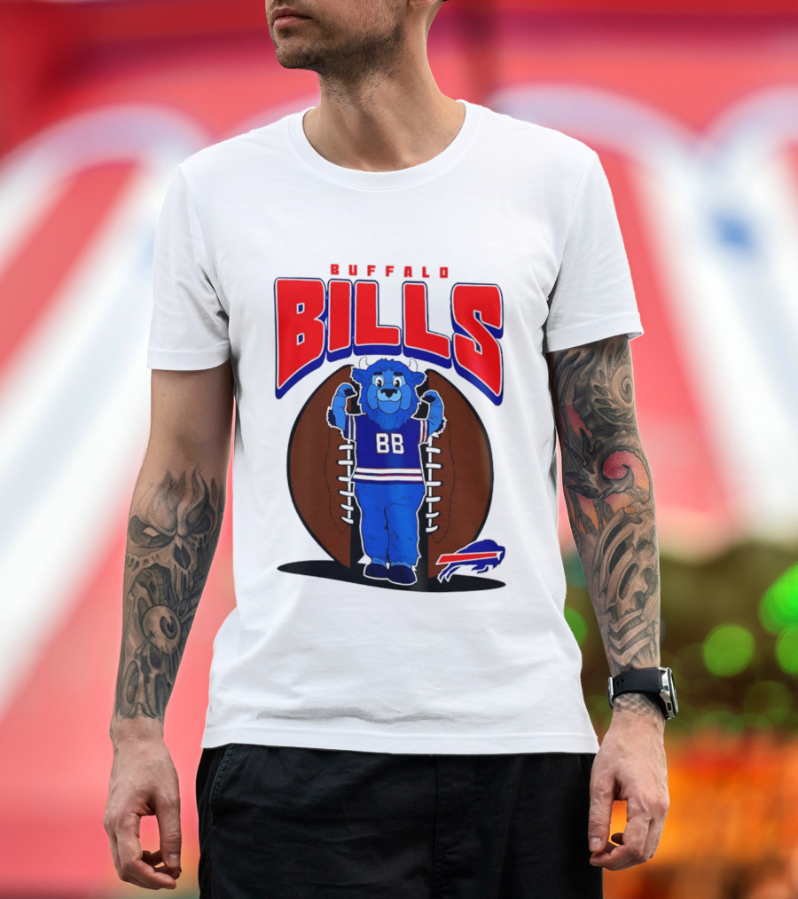 Buffalo Bills Mascot 2026 Mania Football Team T-Shirt