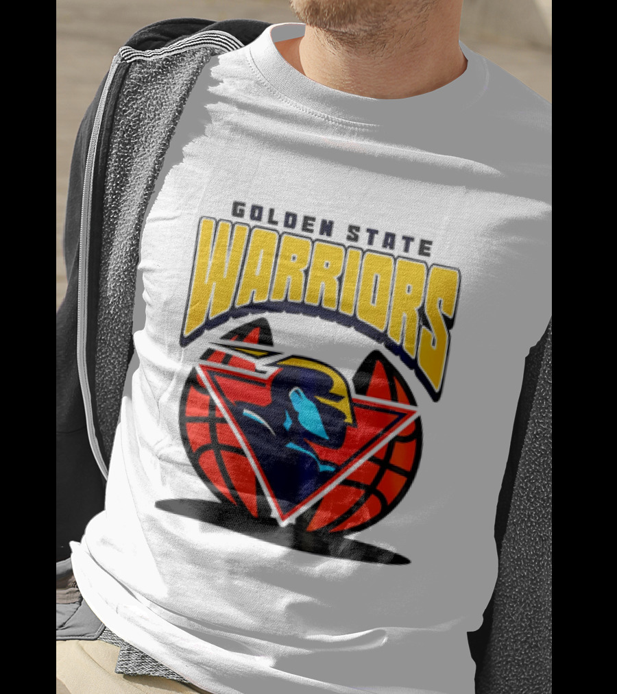Golden State Warriors NBA 2026 Mania Retro Logo Basketball T-Shirt