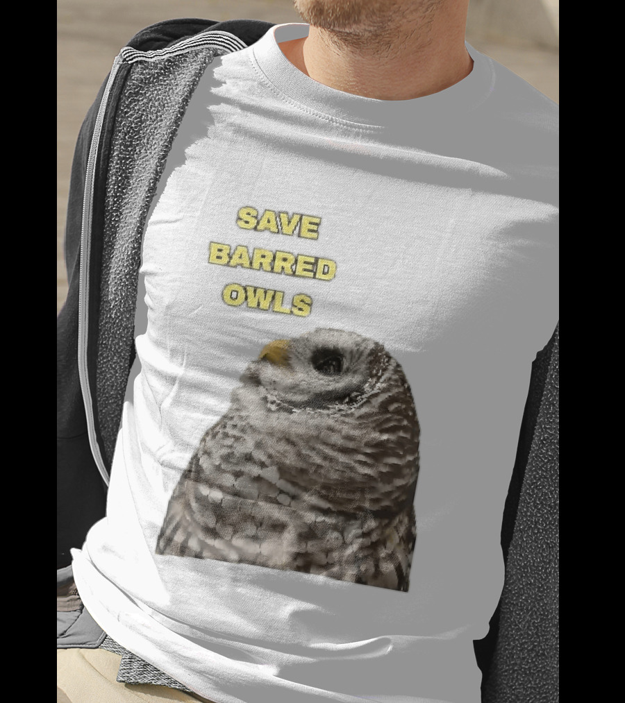 Save Barred Owls Barred Owl Conservation Appeal T-Shirt