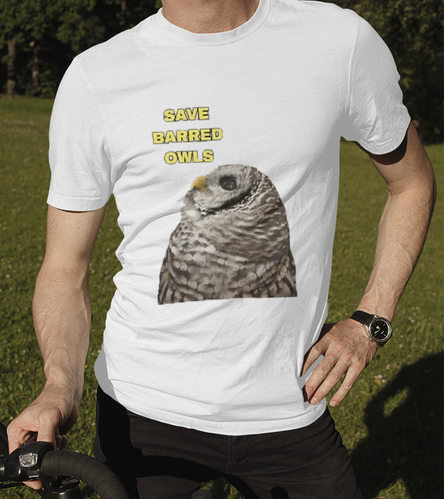 Save Barred Owls Barred Owl Conservation Appeal T-Shirt