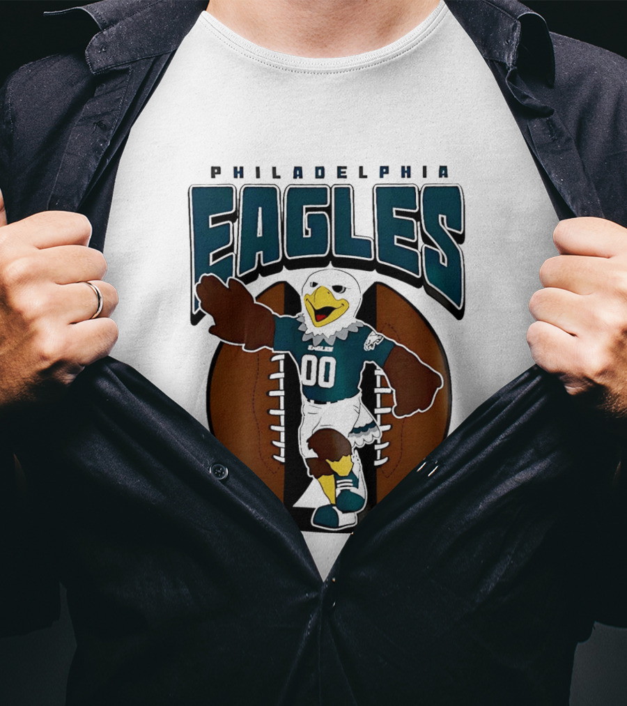 Philadelphia Eagles Swoop Mascot Football 2026 T-Shirt