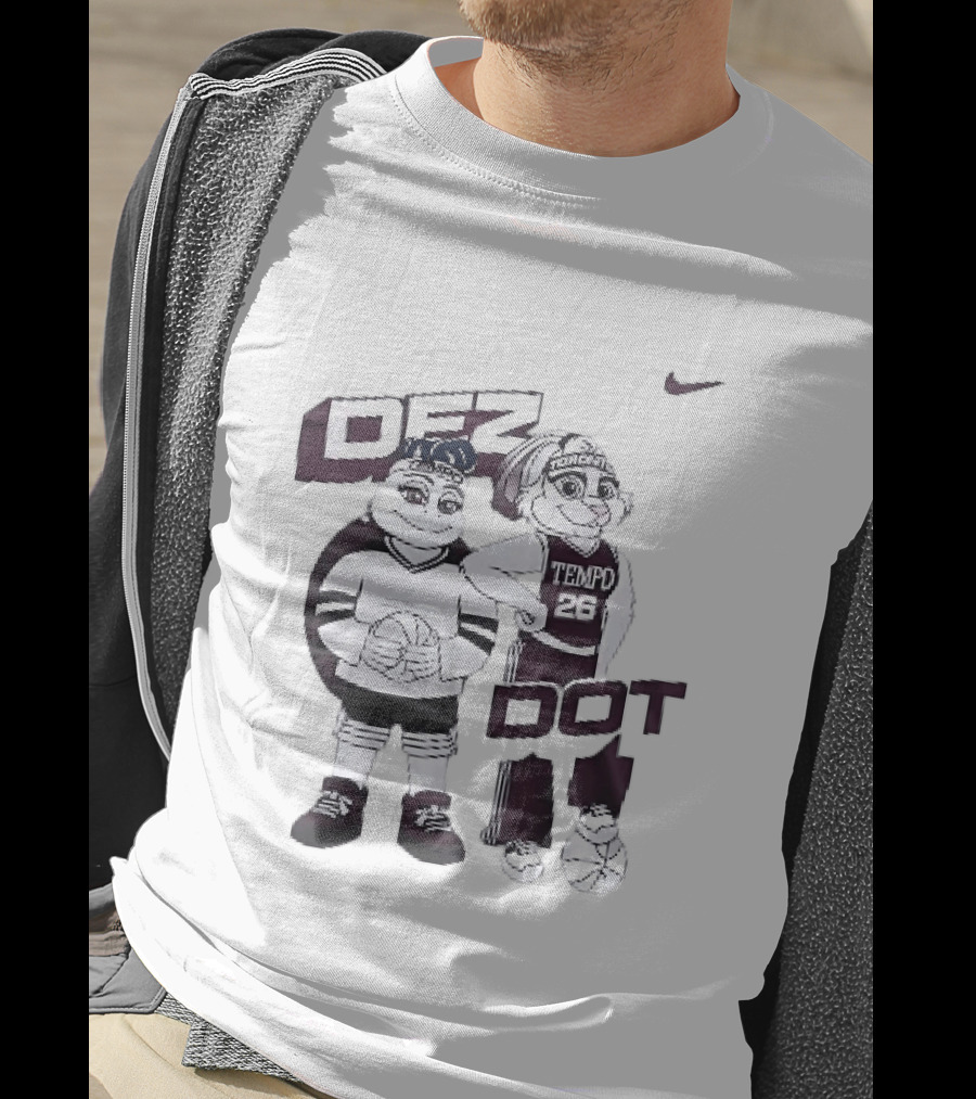 Toronto Tempo Dez Dot Mascots Basketball Nike T-Shirt