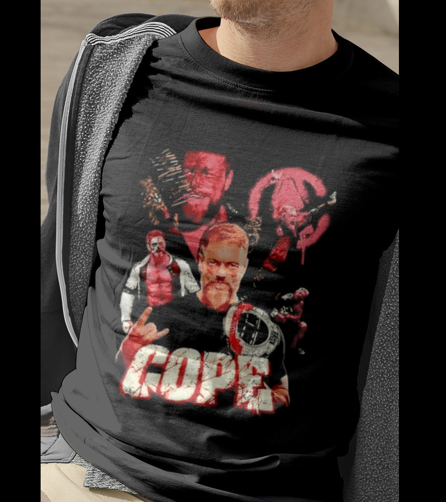 Adam Copeland Wrestling Pose Cope AEW Iconic Red T-Shirt