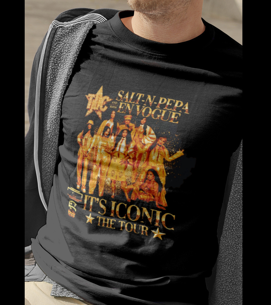 TLC Salt N Pepa And En Vogue It's Iconic The Tour T-Shirt