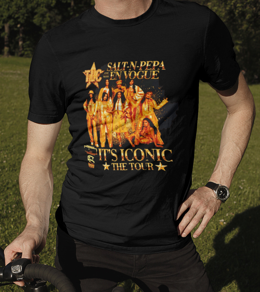 TLC Salt N Pepa And En Vogue It's Iconic The Tour T-Shirt