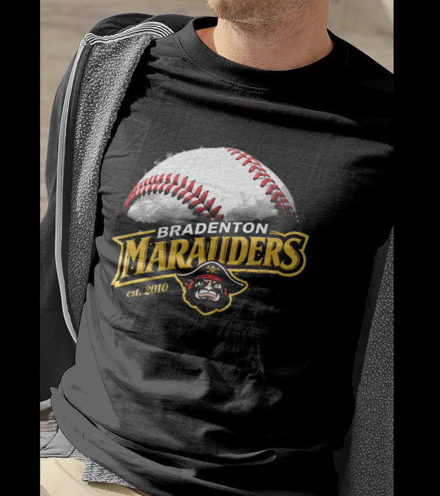 Bradenton Marauders Y2K Night Giveaway 2026 Baseball Pirate T-Shirt