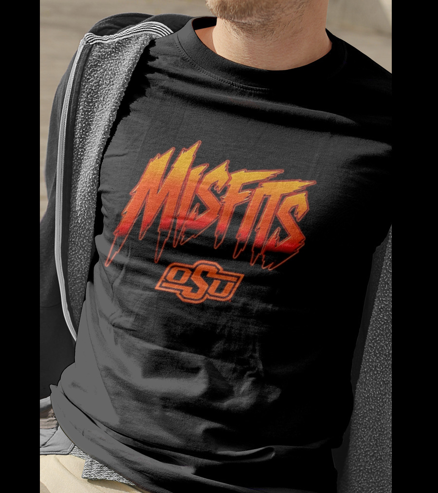 Misfits Oklahoma State Cowboys OSU T-Shirt