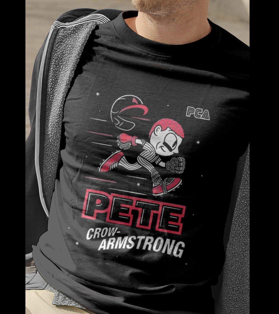 PCA Pete Crow Armstrong Super Speed Video Game Numbers T-Shirt
