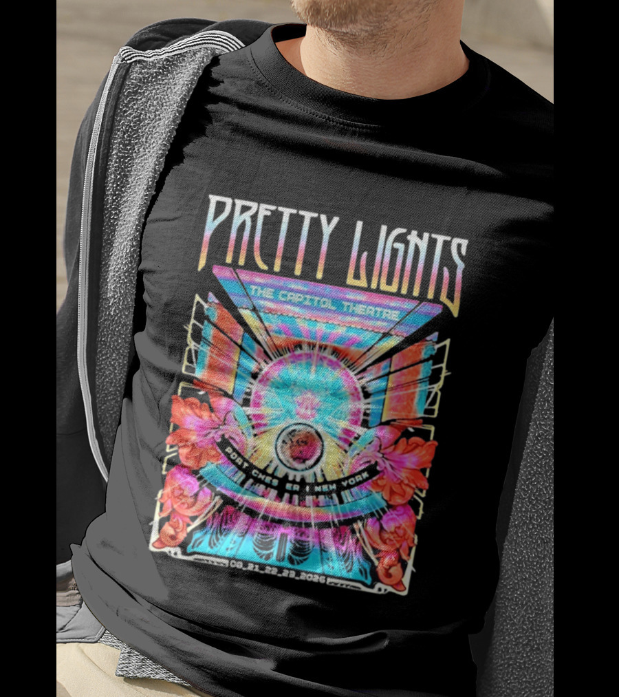 Pretty Lights The Capitol Theatre Port Chester NY August 21 23 2026 T-Shirt