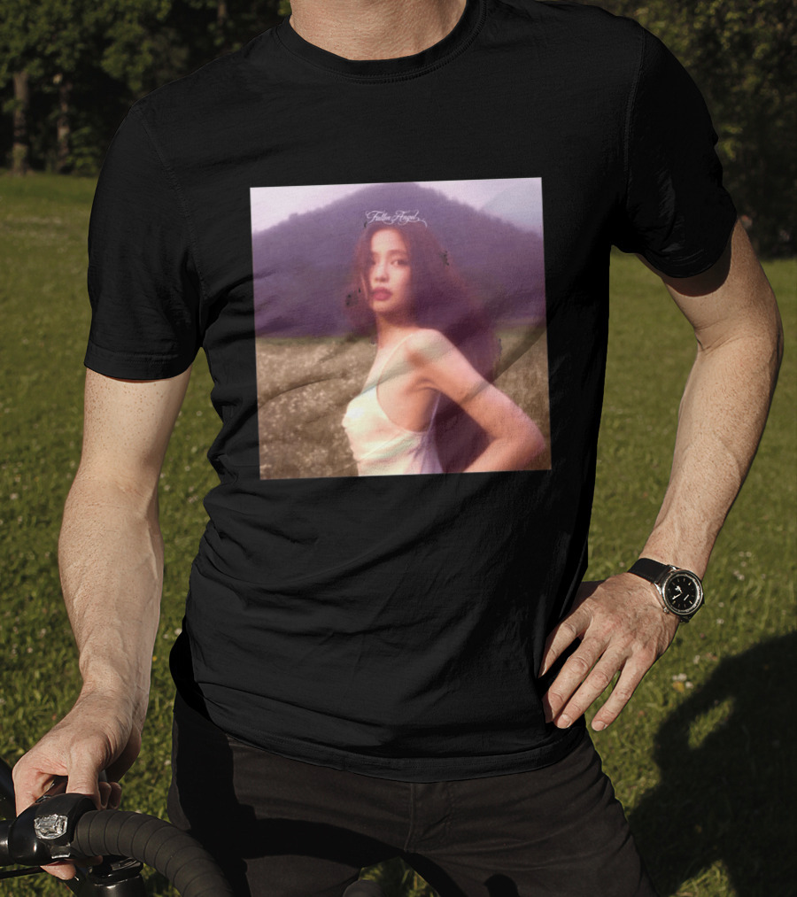 Jennie Fallen Angel EP Cover Photo Mountain Field Scene T-Shirt