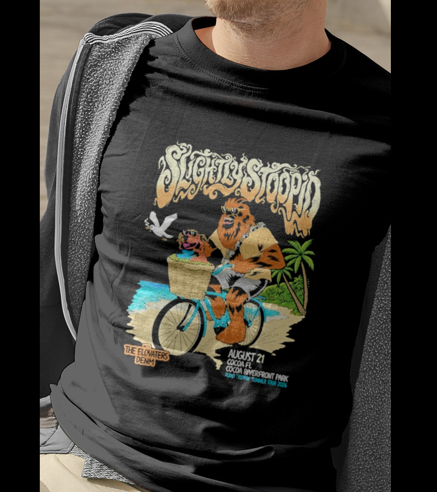 Slightly Stoopid Cocoa Riverfront Park August 21 The Elovaters Demn Event 2026 T-Shirt
