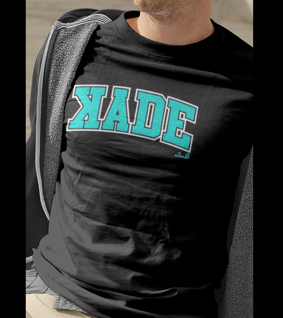 Kade Anderson Backwards K Bold Teal T-Shirt