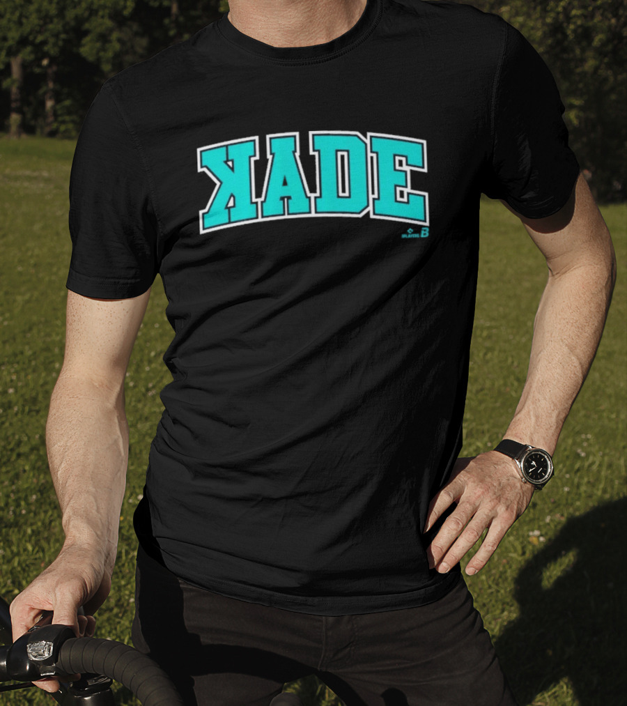 Kade Anderson Backwards K Bold Teal T-Shirt