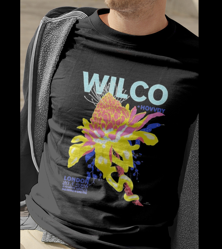 Wilco London UK Eventim Apollo Hammersmith August 20 2026 Featuring Hovvdy T-Shirt