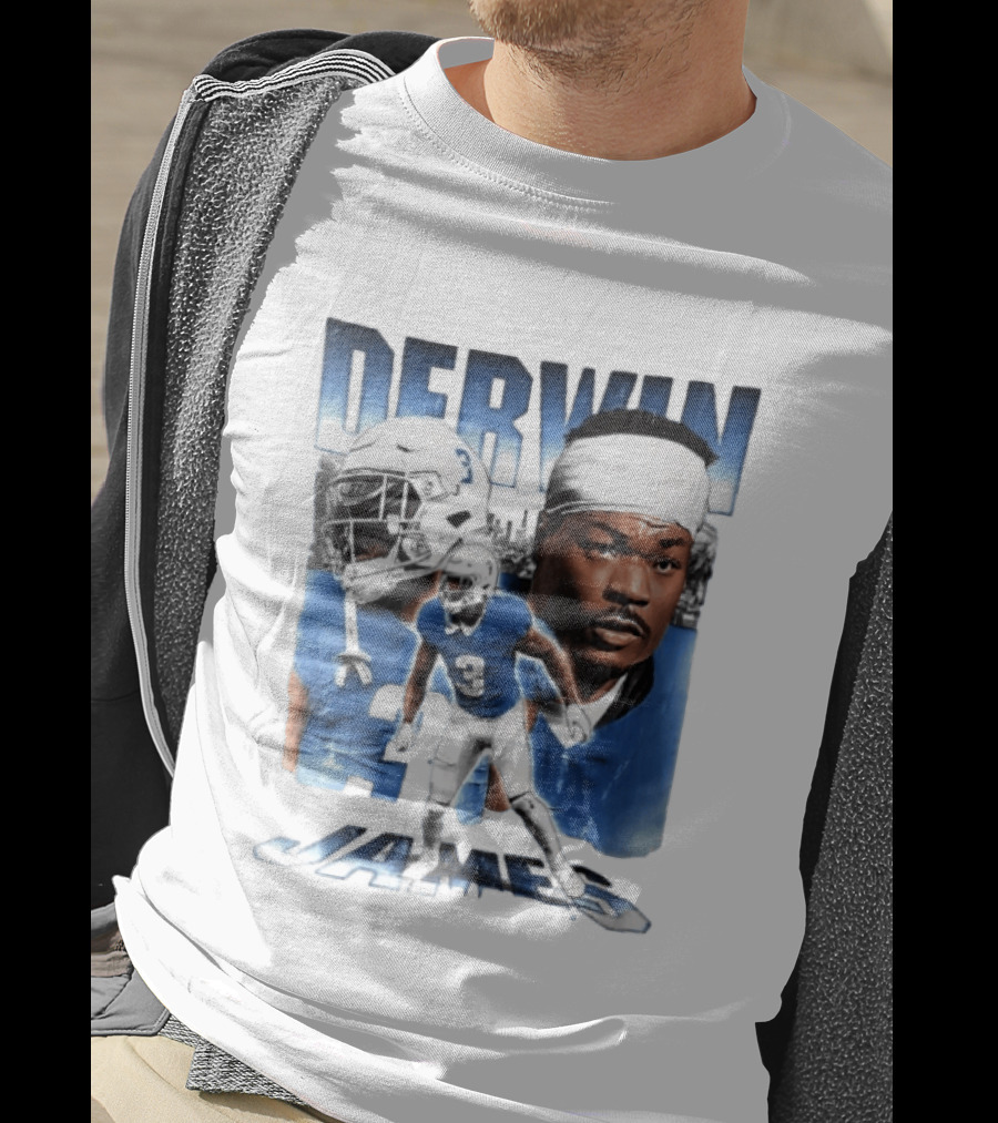 Derwin James Football Photo Collage Skyline Bootleg T-Shirt