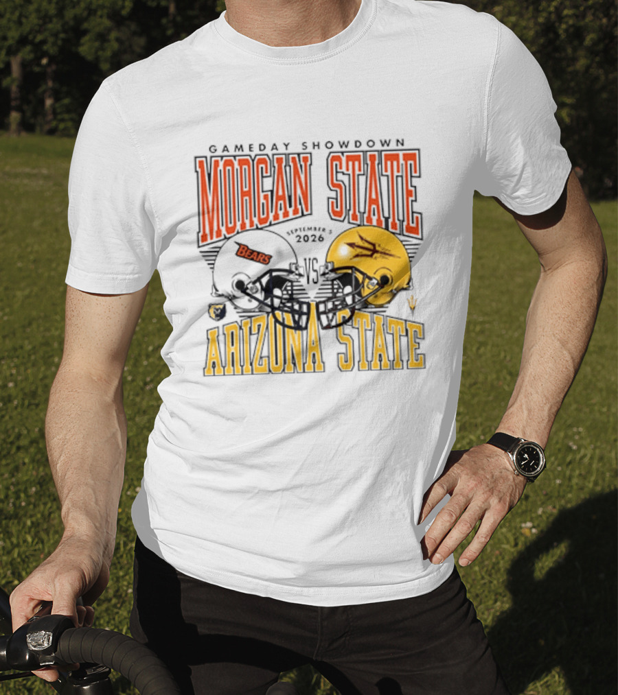 Gameday Showdown Morgan State Bears Vs Arizona State 2026 T-Shirt