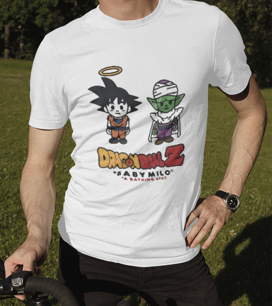 Dragon Ball Z Baby Milo Goku Piccolo Collaboration T-Shirt