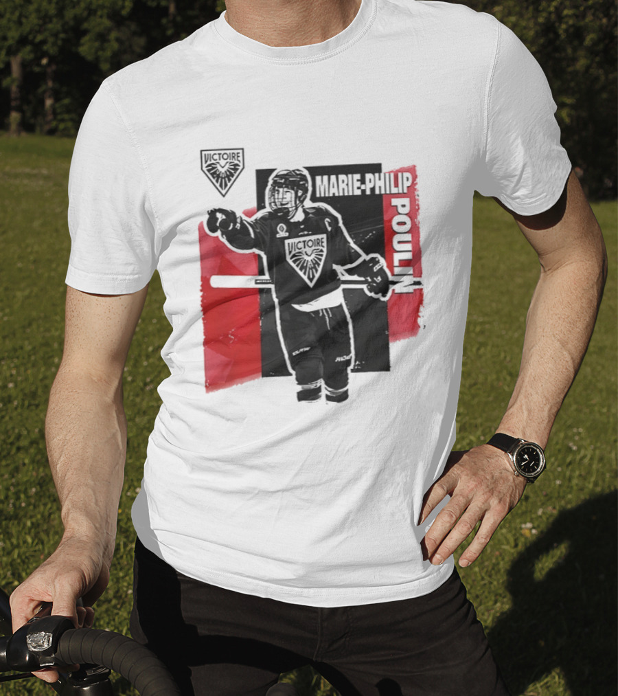 Marie Philip Poulin Team Vancouver Goldeneyes PWHL 2026 T-Shirt
