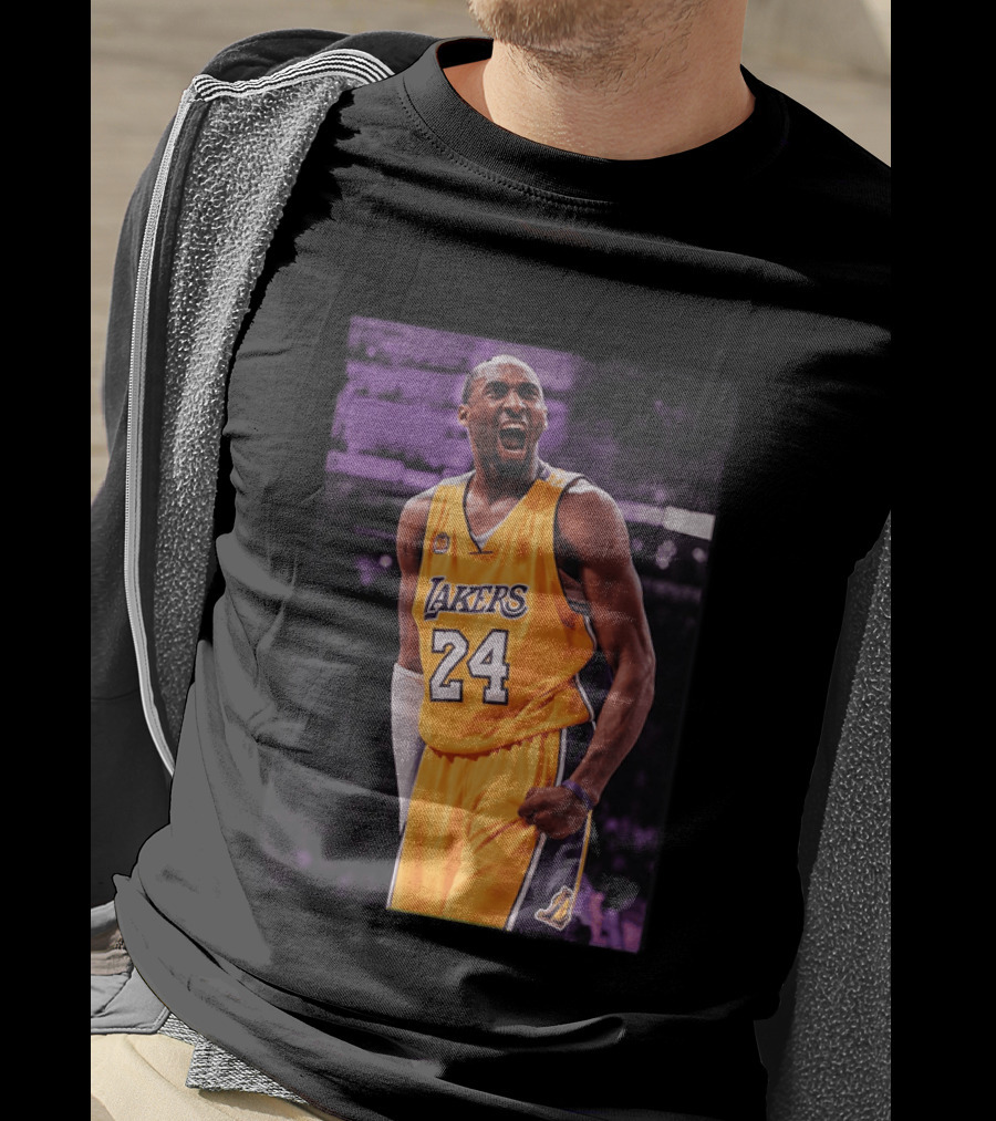 A. J. Brown Wear Mamba Kobe Bryant Lakers 24 T-Shirt