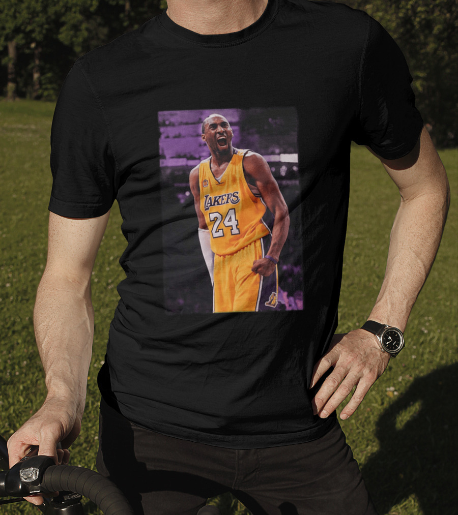 A. J. Brown Wear Mamba Kobe Bryant Lakers 24 T-Shirt