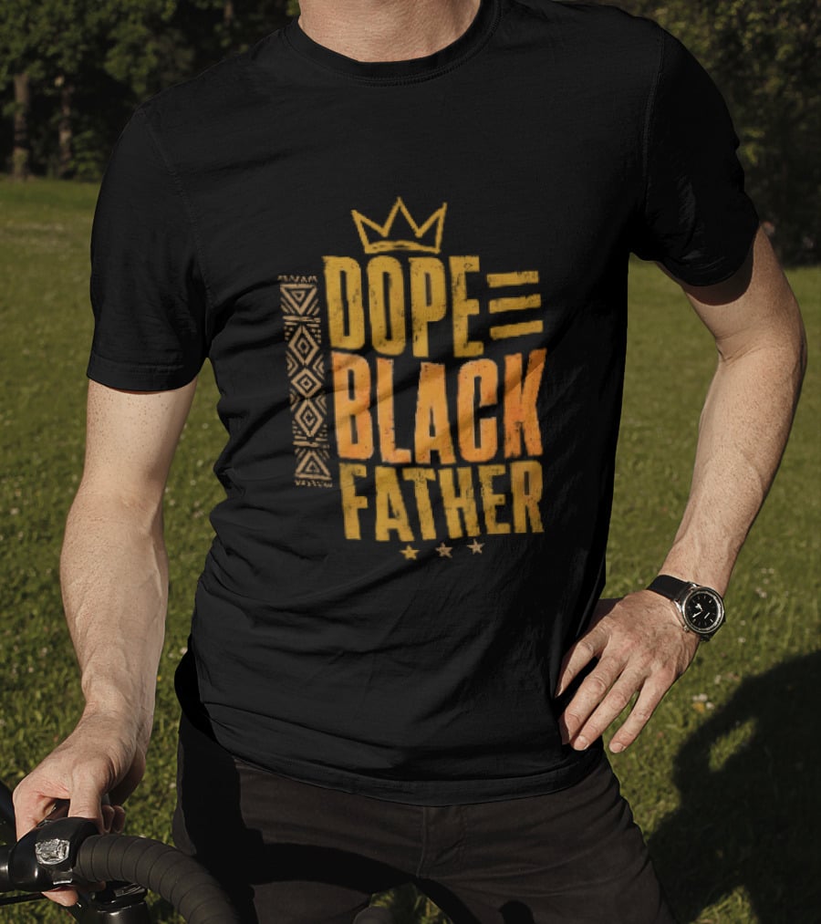 Dope Black Father Crown T-Shirt
