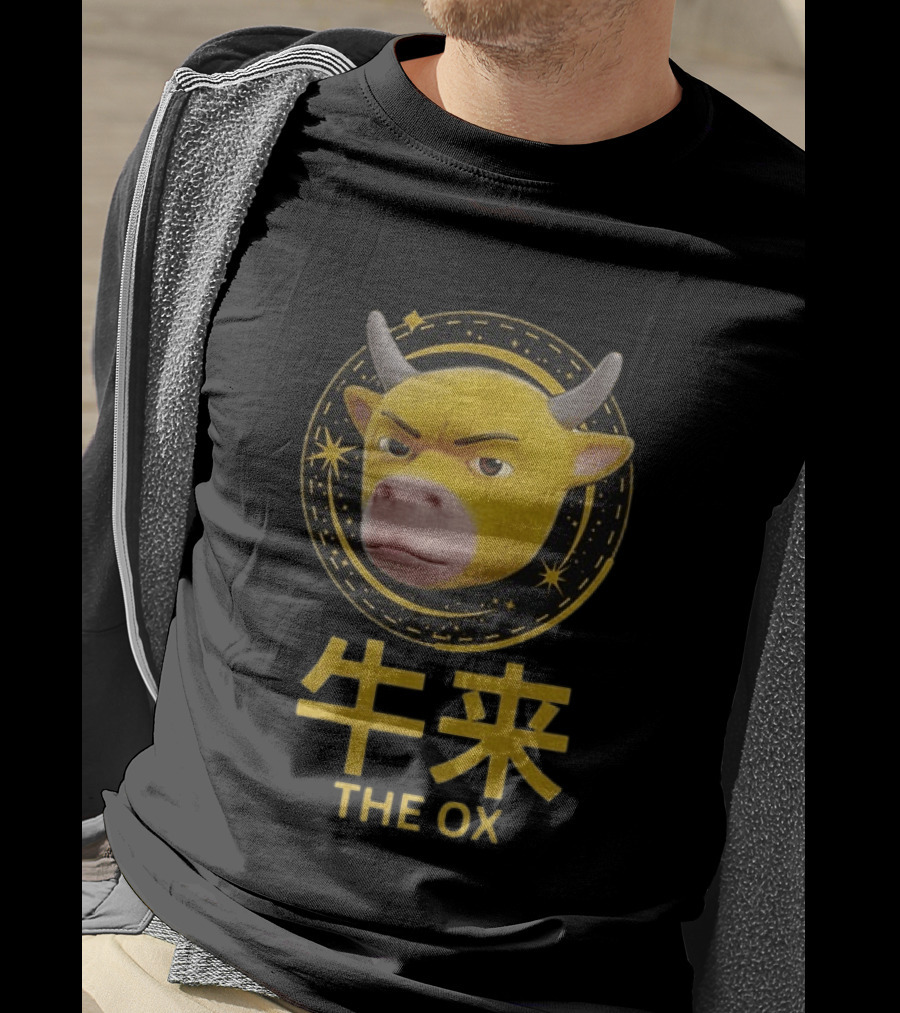 The Ox Meme Expressive Face T-Shirt