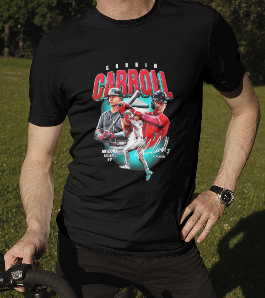 Corbin Carroll Arizona Baseball #7 C Players T-Shirt