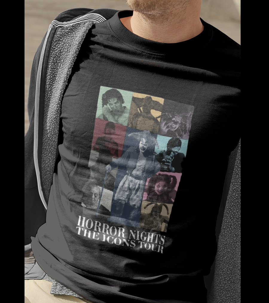 Horror Nights The Icons Tour Villains T-Shirt