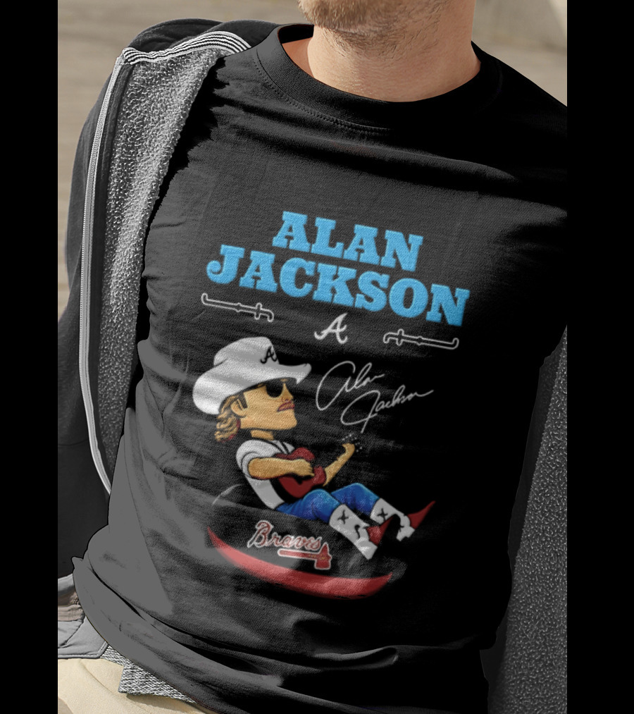 ALAN JACKSON Braves Celebration Night Atlanta Georgia 2026 T-Shirt
